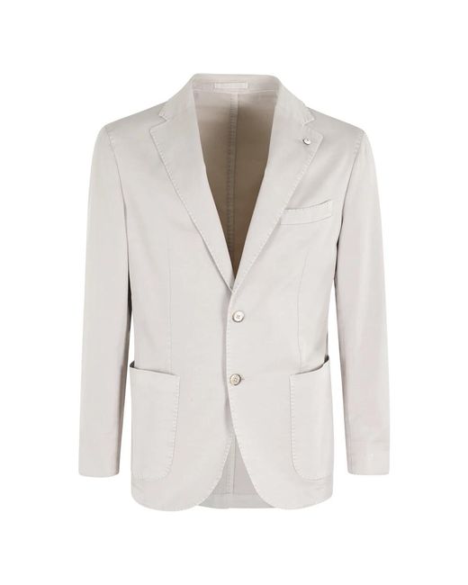 L.b.m. 1911 Gray Blazers for men