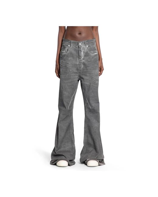 Rick Owens Bolan Bootcut in het Gray