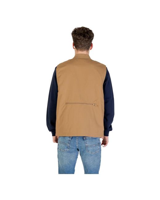 Vans Jassen ,Katoen Urban Skate Sleeveless Jacket in het Blue voor heren