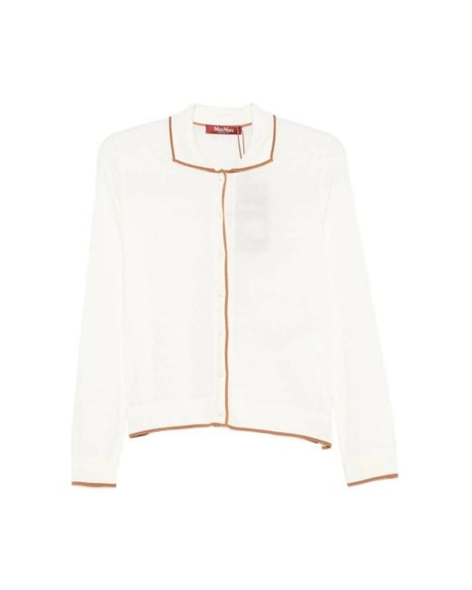 Cardigans Max Mara de color White