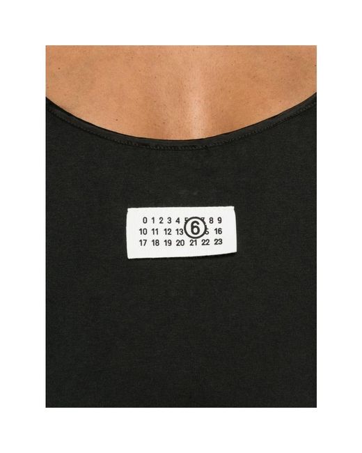 MM6 by Maison Margiela Black Short Dresses