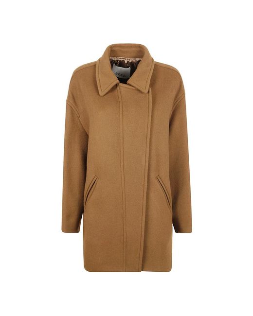 Isabel Marant Brown Single-Breasted Coats