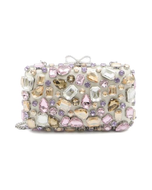 Self-Portrait White Clutches