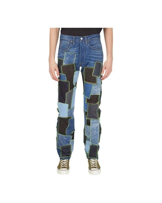 Levi's Blue Straight Fit Jeans for men