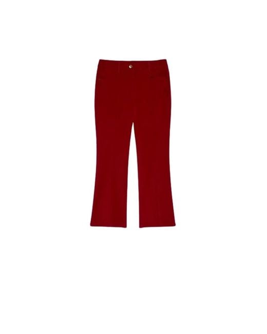 Pennyblack Red Cropped Trousers