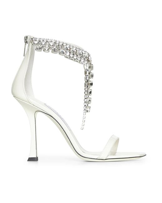 High Heel Sandals Jimmy Choo de color White