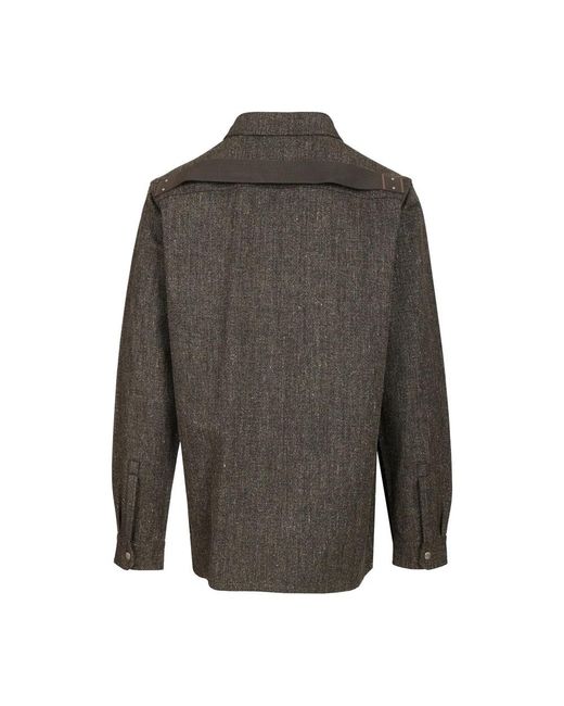Rick Owens Jassen in het Gray voor heren