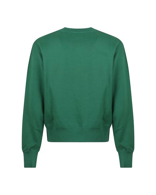 Alexander McQueen Logo Print Sweatshirt in Green für Herren