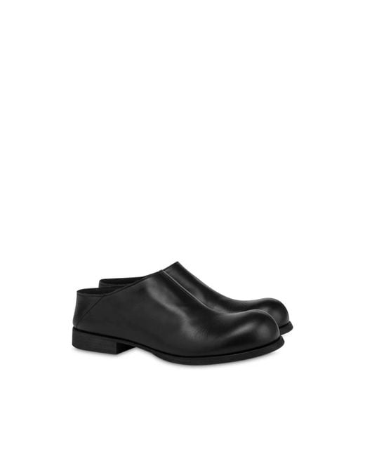 Moschino Black Flat Shoes for men