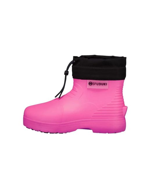 Fubuki Schoenen ,Roze ,Wol Snow Boot Niseko 3.0 Low in het Pink