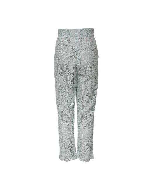 Dolce & Gabbana Gray Slim-Fit Trousers
