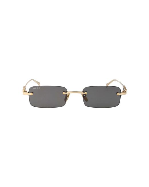 Gucci Gray Sunglasses for men