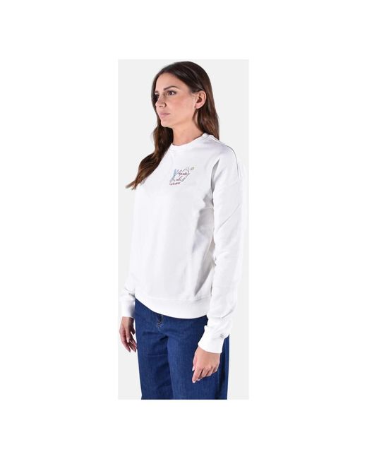 Mc2 Saint Barth White Sweatshirts