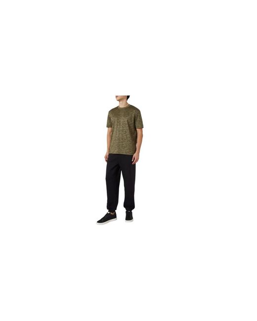 Emporio Armani Green T-Shirts for men
