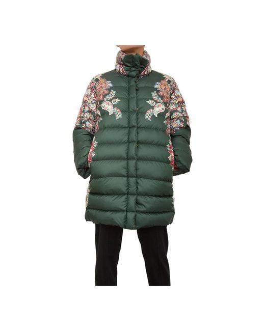Etro Green Winter Jackets