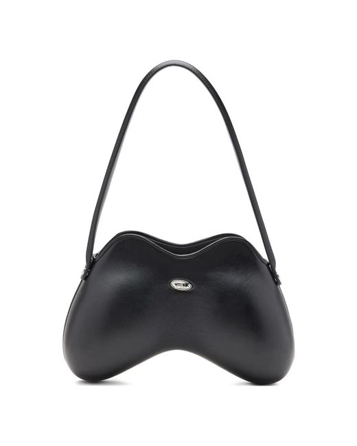 DIESEL Black Shoulder Bags