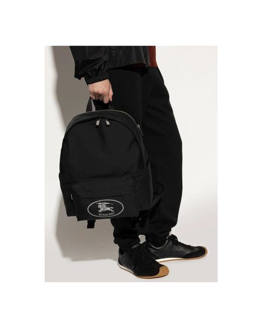 Backpacks di Burberry in Black da Uomo