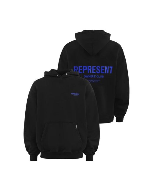 Represent Owners club hoodie in Black für Herren