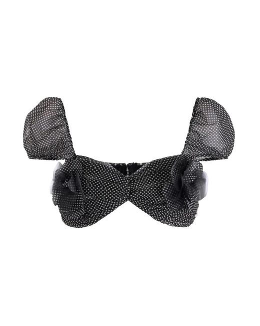 Elisabetta Franchi Gray Blouses