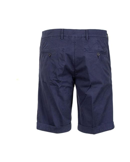 40weft Stylische bermuda shorts in Blue für Herren