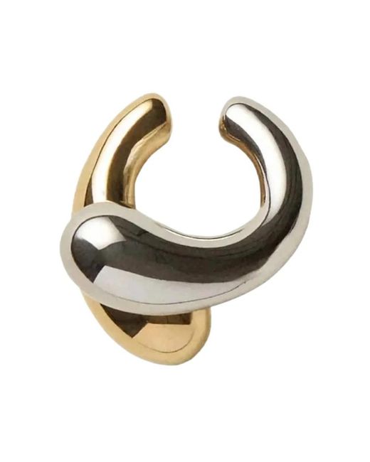 Earrings Panconesi de color Metallic