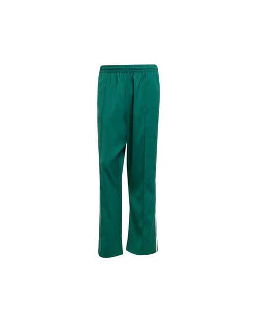Adidas Fitness ,Groen ,Polyester Groene Baggy Track Broek Jm 3584 in het Green voor heren