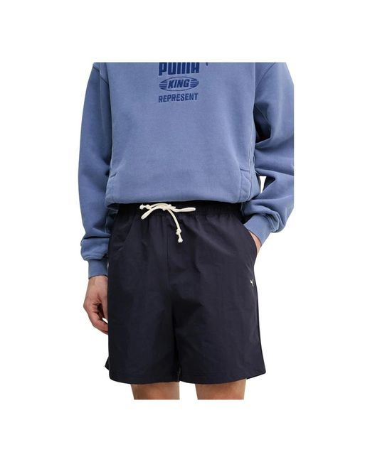 PUMA Training Shorts in het Blue voor heren