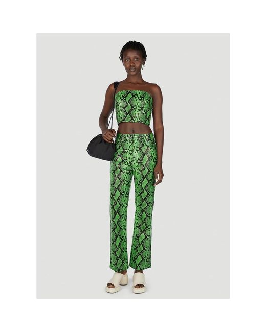 Simon Miller Green Wide Trousers