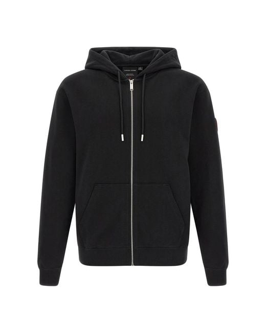 Canada Goose Black Zip-Throughs for men