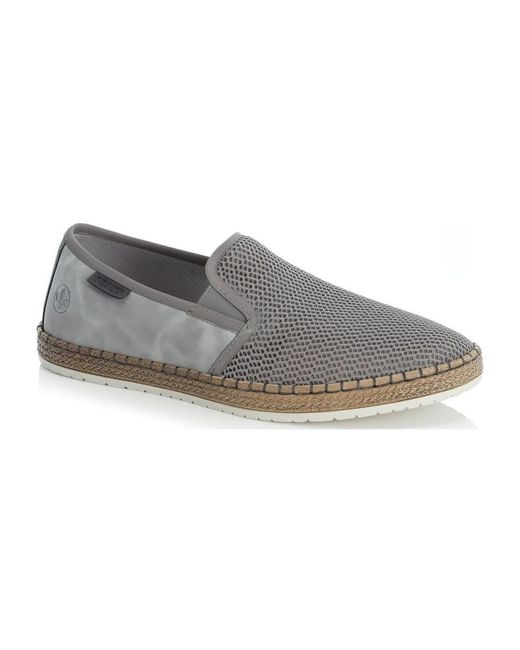 Rieker Gray Espadrilles for men