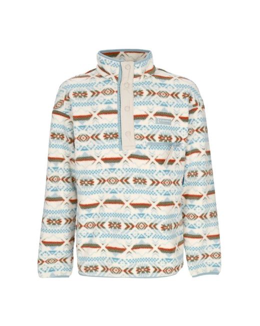 Columbia Karierte Fleece-Halbsnap-Jacke in Multicolor für Herren