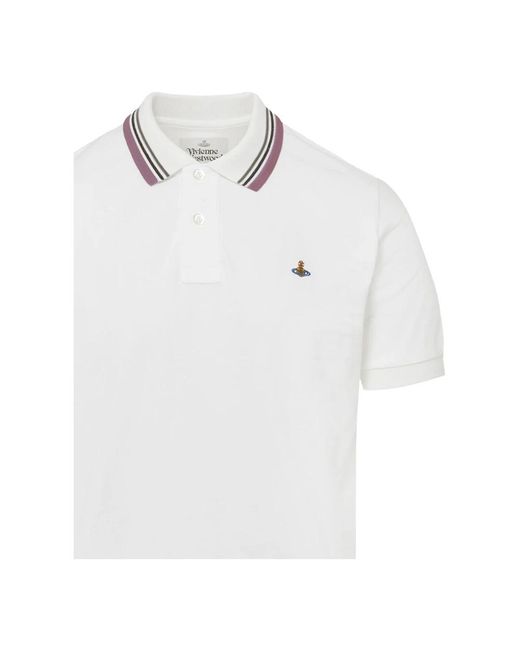 Vivienne Westwood White Polo Shirts for men