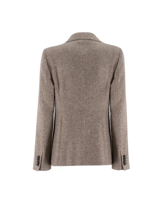 Blazers Kiton de color Brown