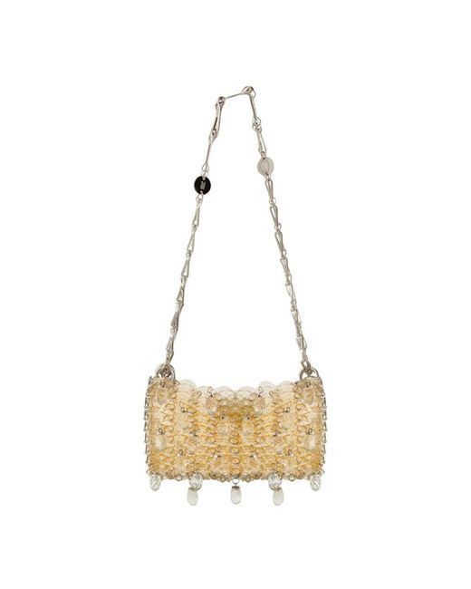Rabanne Natural Shoulder Bags