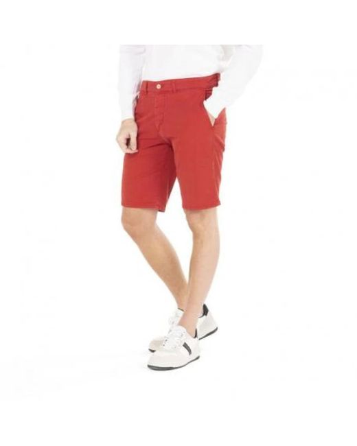 Harmont & Blaine Red Casual Shorts for men