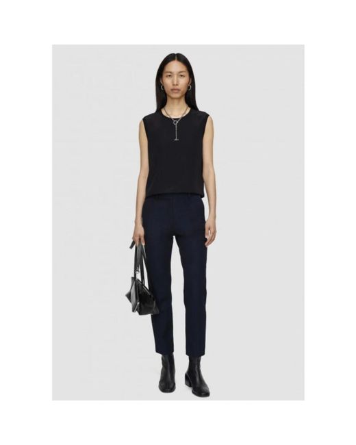 Joseph Blue Cropped Trousers