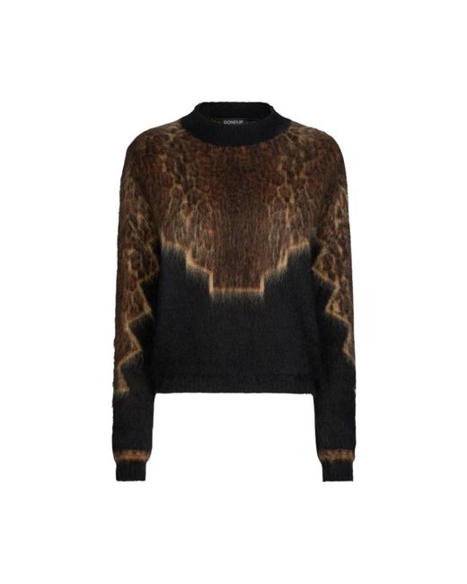 Dondup Black Round-Neck Knitwear