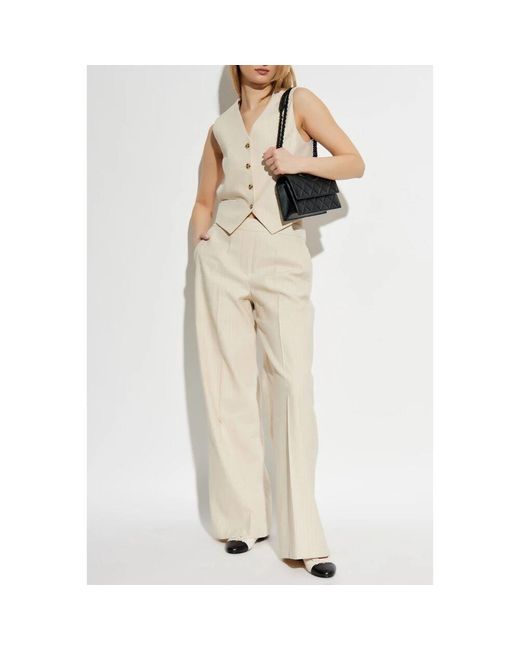 Paul Smith Natural Hose Mit Streifenmuster