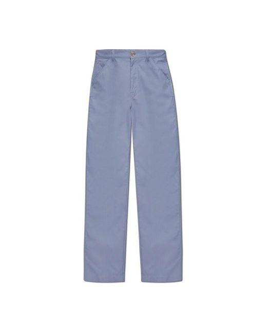 Versace Baumwollhose Mit Zahlreichen Taschen in Blue für Herren
