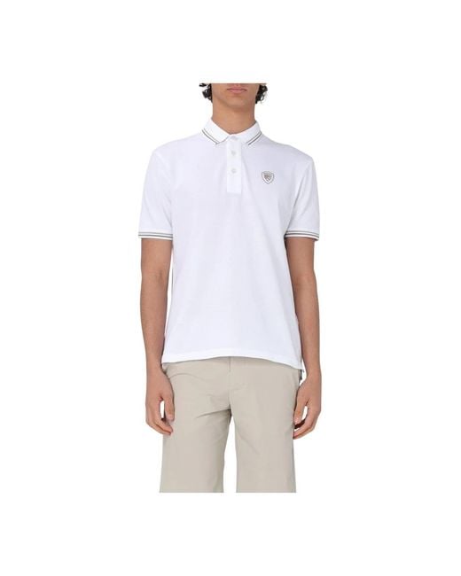 Blauer Polo Shirts in het White voor heren