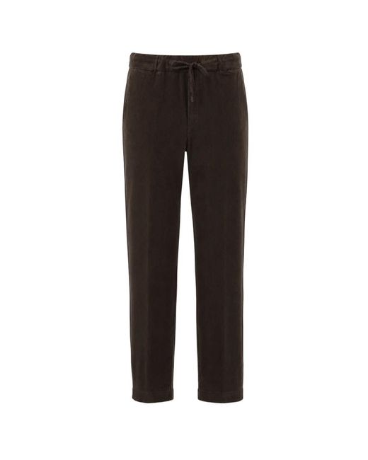 Panicale Gray Straight Trousers