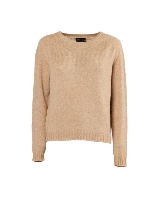Roberto Collina Natural Round-Neck Knitwear