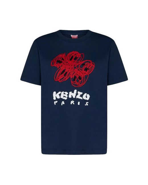 KENZO Blue T-Shirts for men