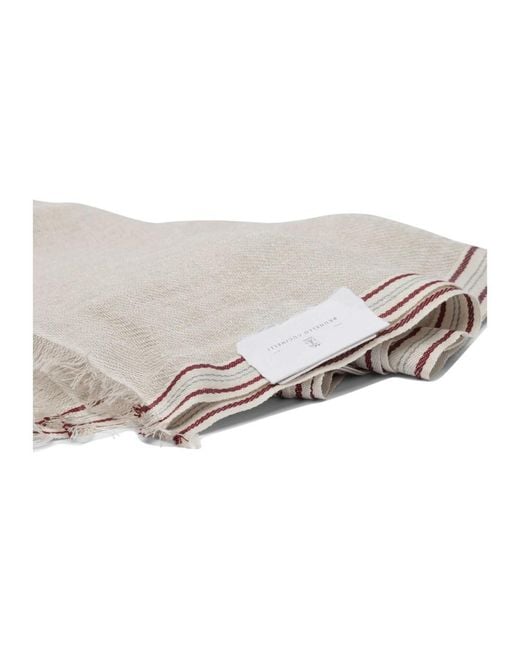 Winter Scarves Brunello Cucinelli de hombre de color Natural