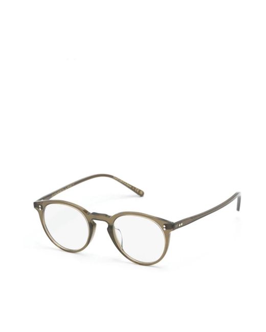 Oliver Peoples Brown Glasses for men