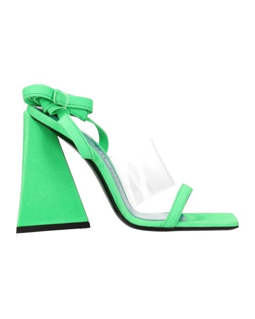 High Heel Sandals di The Attico in Green