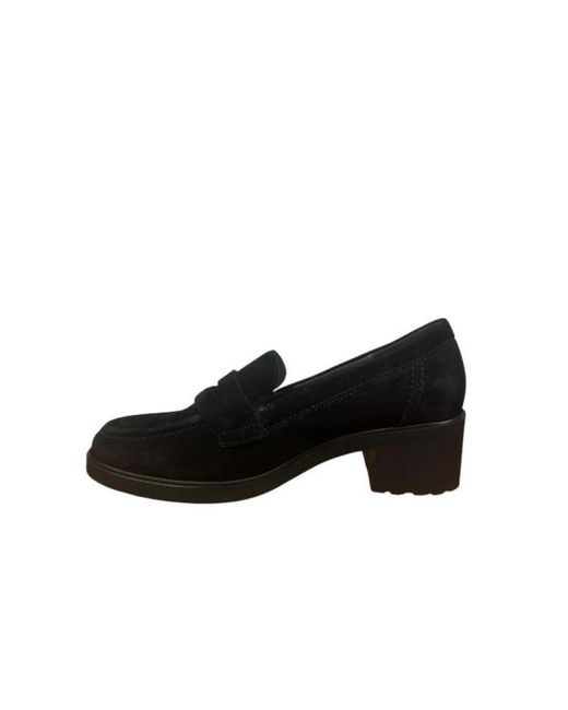 Gabor Black High Front Pump