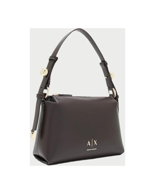 ARMANI EXCHANGE Black Shoulder Bags
