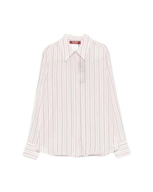 Shirts Max Mara de color White