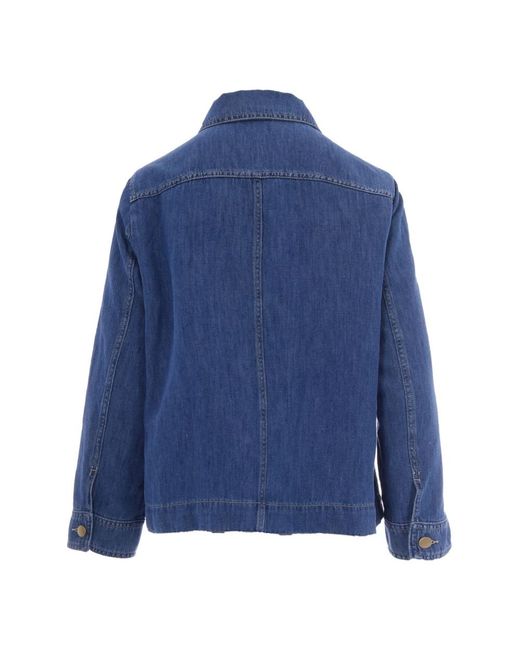 Denim Jackets Max Mara de color Blue